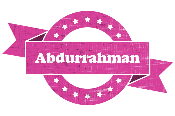 Abdurrahman beauty logo