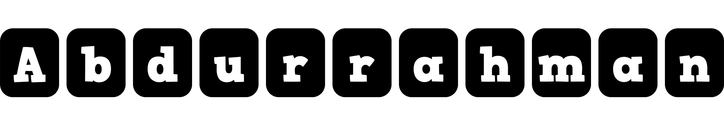 Abdurrahman box logo