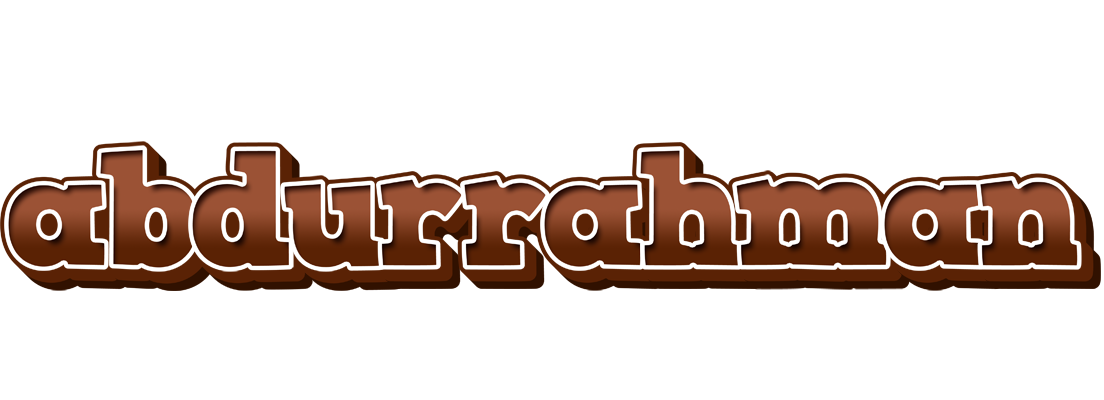 Abdurrahman brownie logo