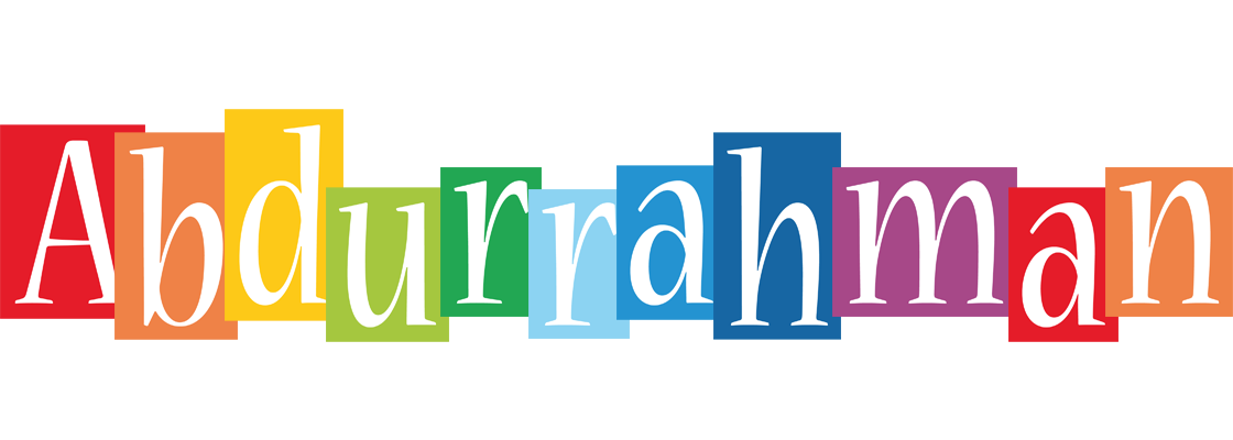 Abdurrahman colors logo