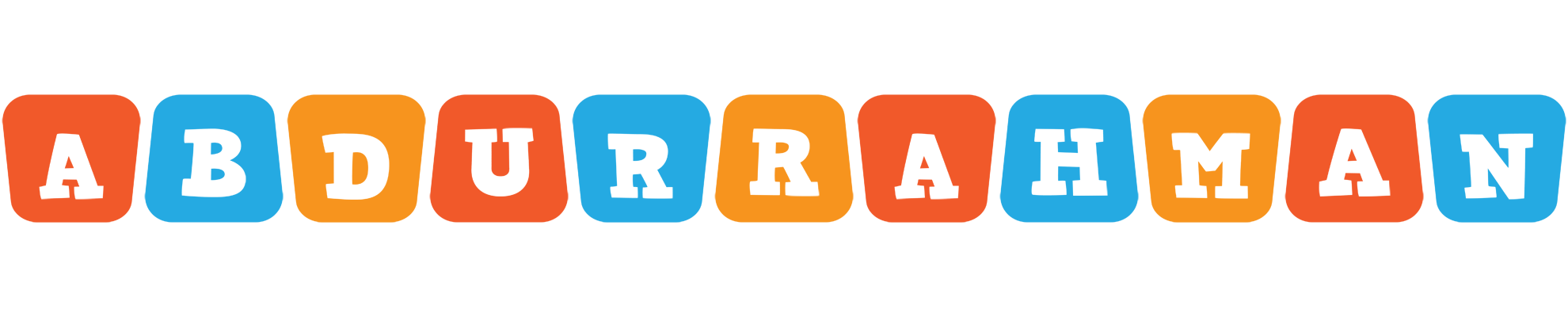Abdurrahman comics logo