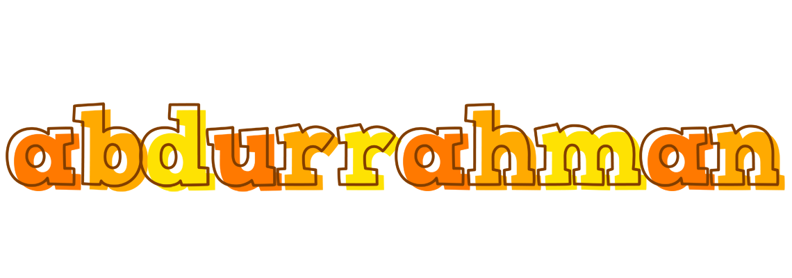 Abdurrahman desert logo