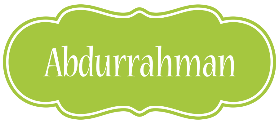 Abdurrahman family logo