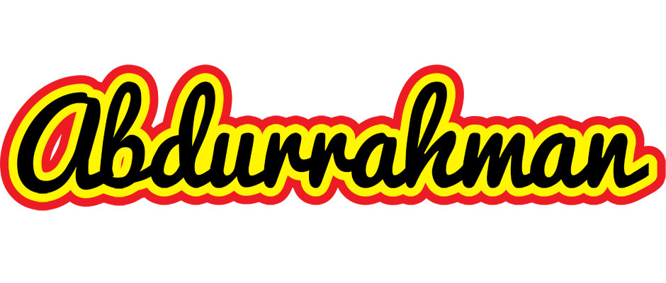 Abdurrahman flaming logo
