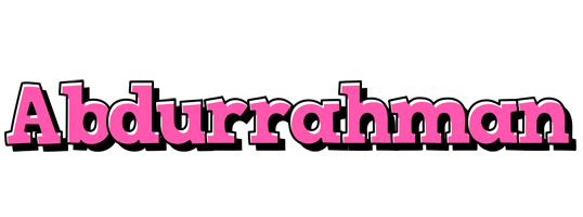 Abdurrahman girlish logo