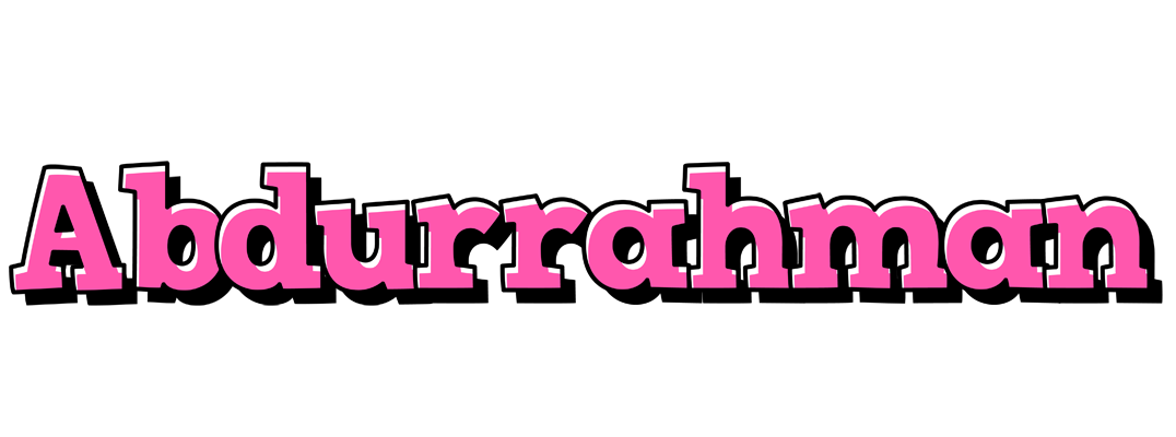 Abdurrahman girlish logo