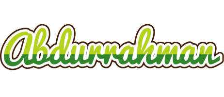 Abdurrahman golfing logo