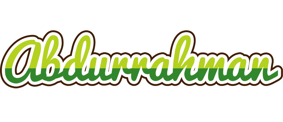 Abdurrahman golfing logo