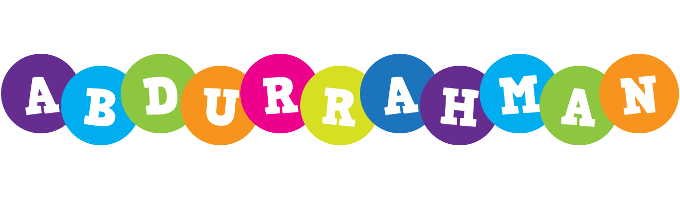 Abdurrahman happy logo