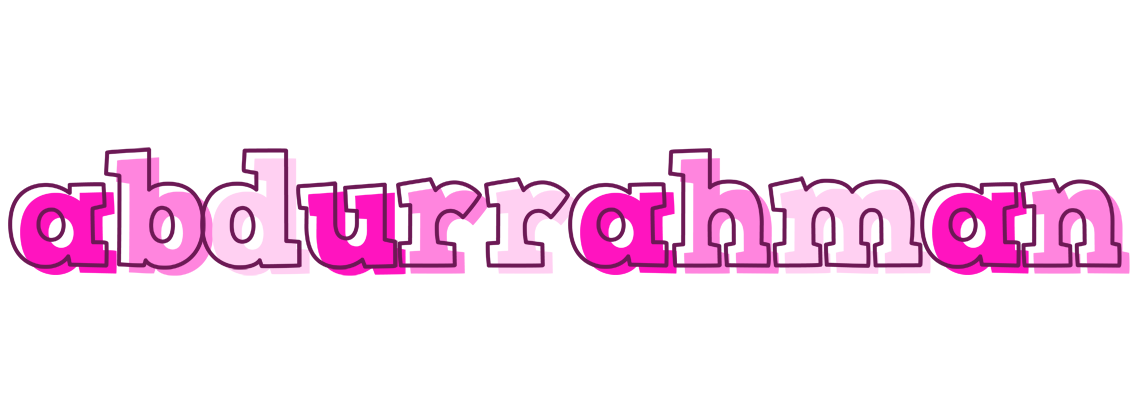Abdurrahman hello logo