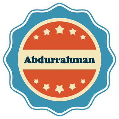 Abdurrahman labels logo