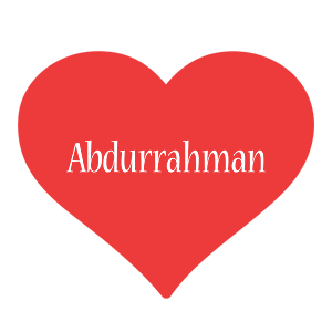 Abdurrahman love logo