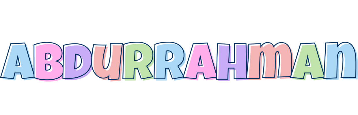 Abdurrahman pastel logo
