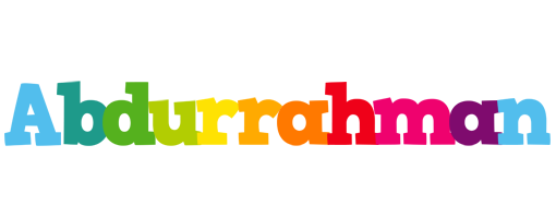 Abdurrahman rainbows logo