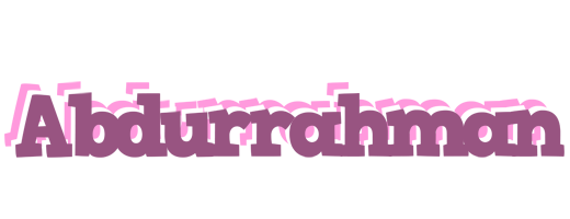 Abdurrahman relaxing logo