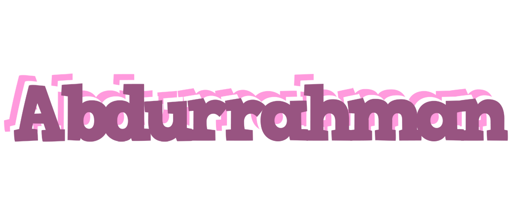 Abdurrahman relaxing logo