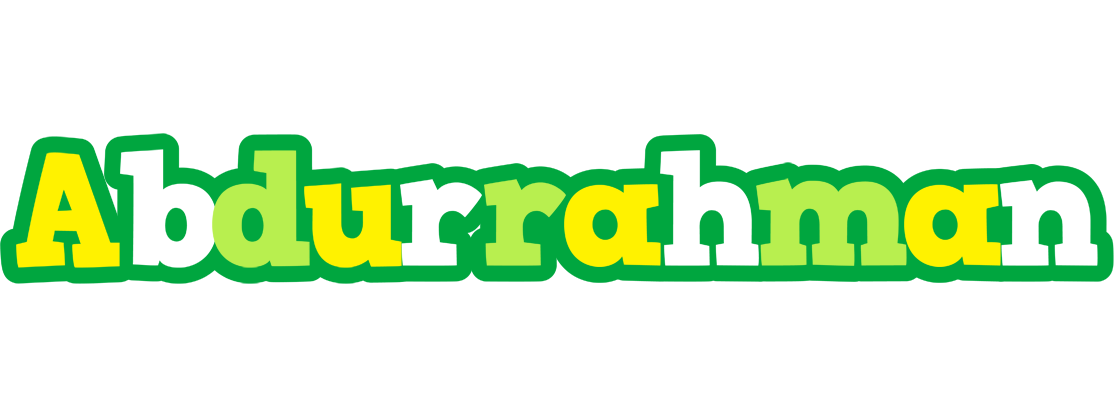 Abdurrahman soccer logo
