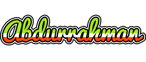 Abdurrahman superfun logo