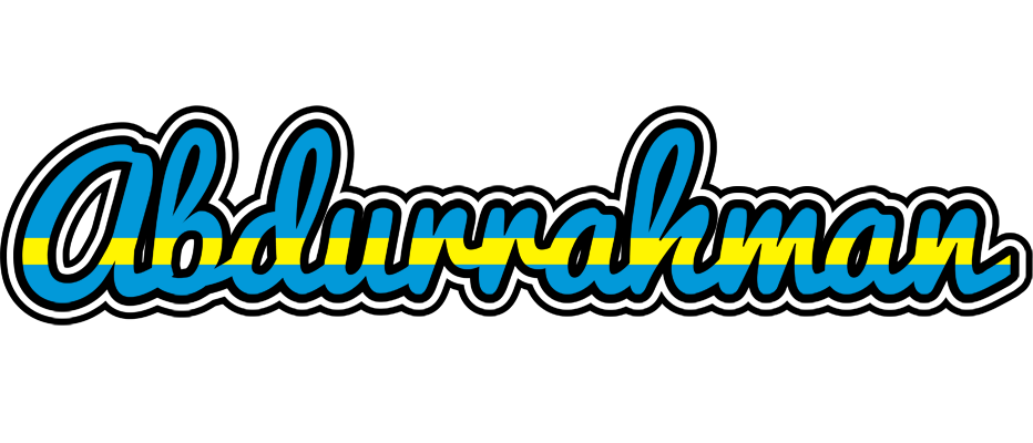 Abdurrahman sweden logo