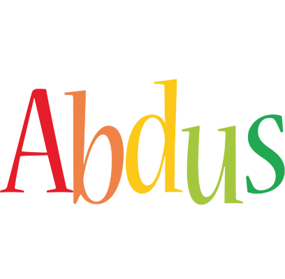 Abdus birthday logo