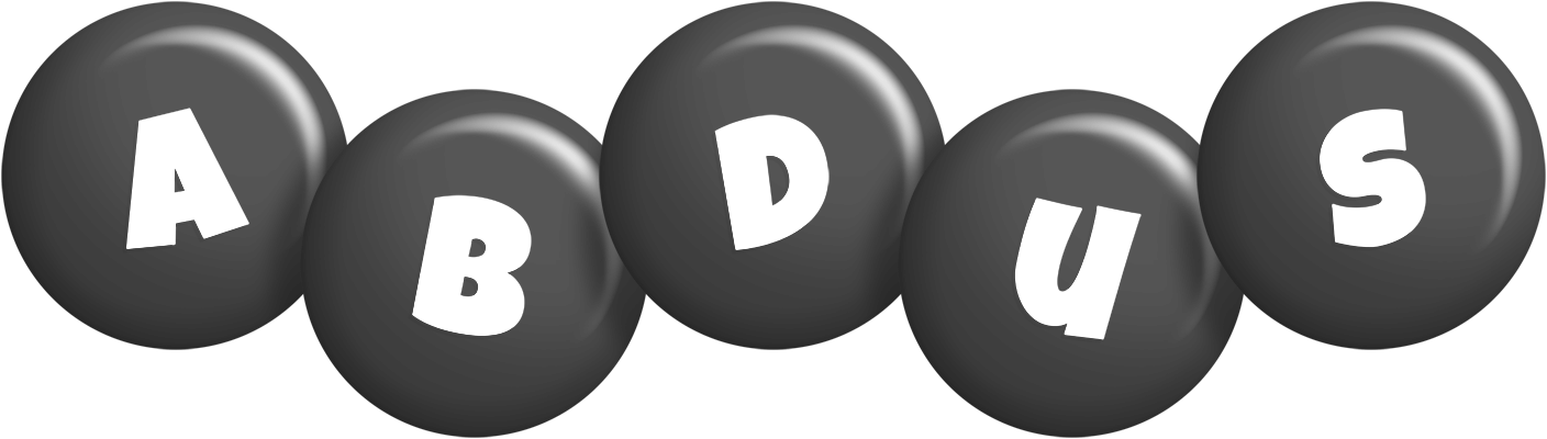 Abdus candy-black logo