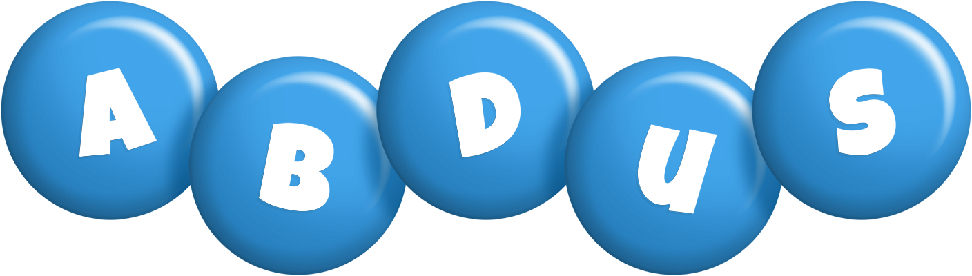 Abdus candy-blue logo