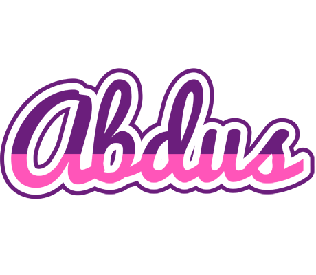 Abdus cheerful logo
