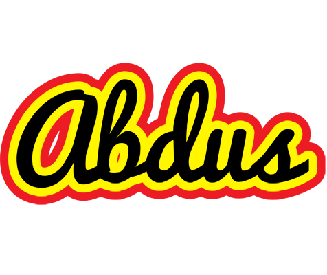 Abdus flaming logo