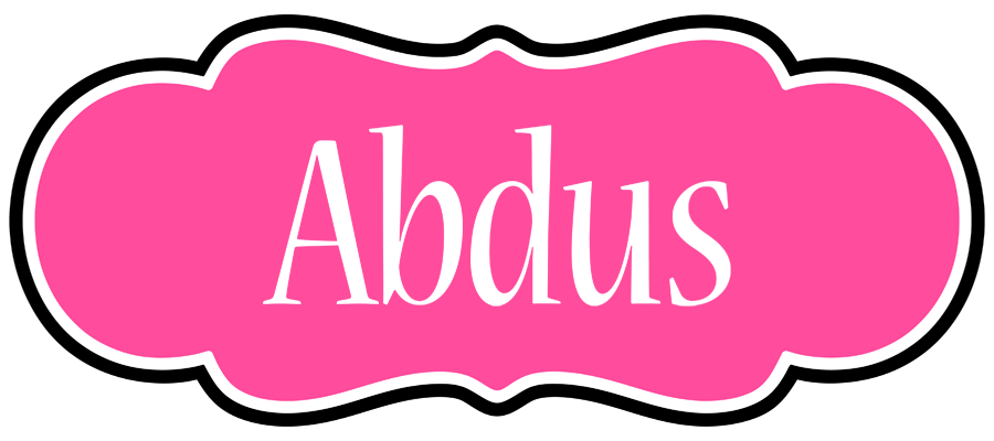 Abdus invitation logo