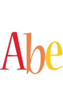 Abe birthday logo