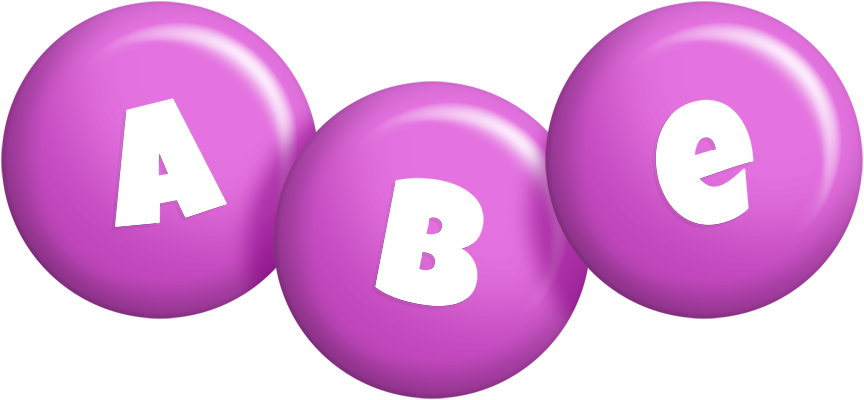 Abe candy-purple logo