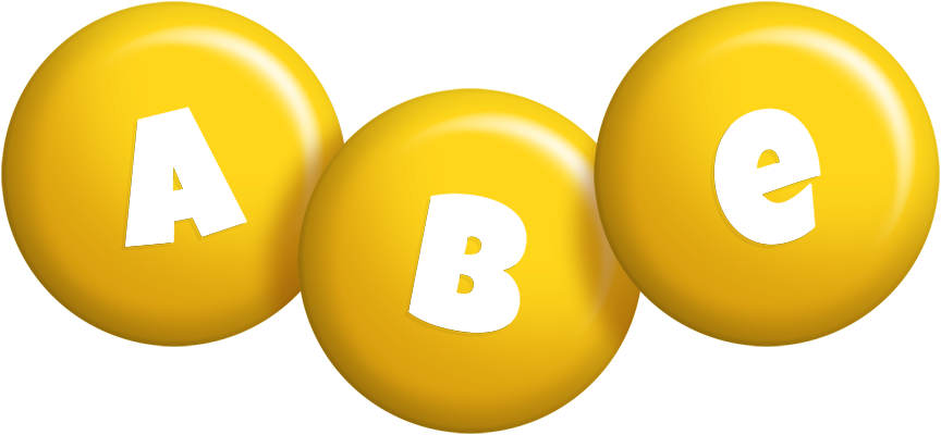 Abe candy-yellow logo