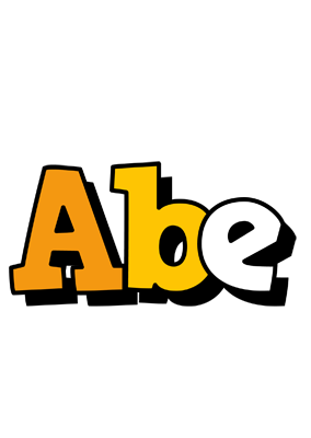 Abe cartoon logo