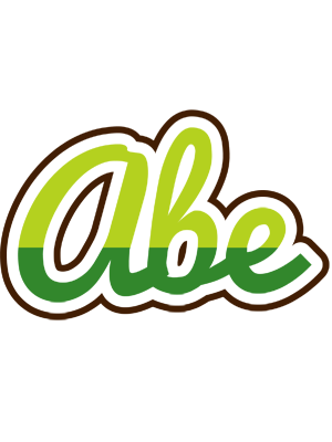 Abe golfing logo