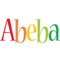 Abeba birthday logo