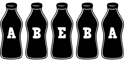 Abeba bottle logo