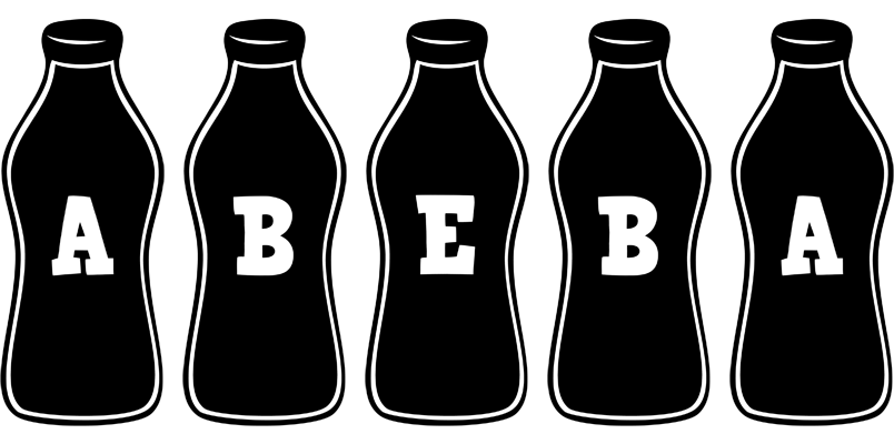 Abeba bottle logo