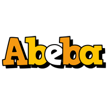 Abeba cartoon logo