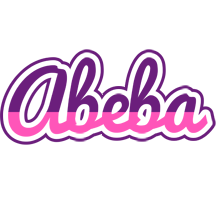 Abeba cheerful logo