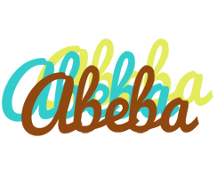 Abeba cupcake logo