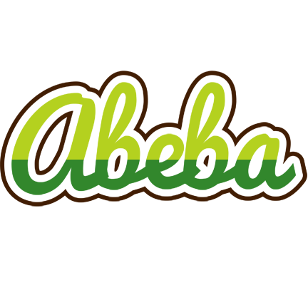Abeba golfing logo
