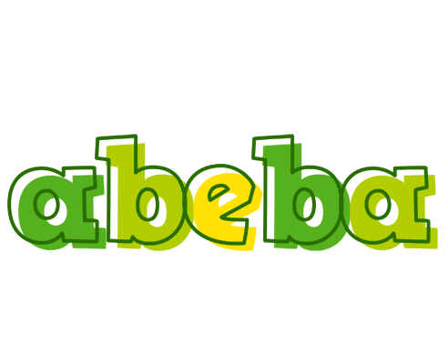 Abeba juice logo