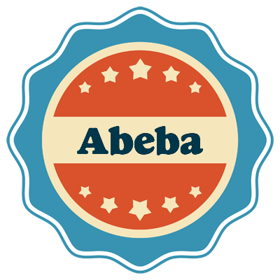 Abeba labels logo