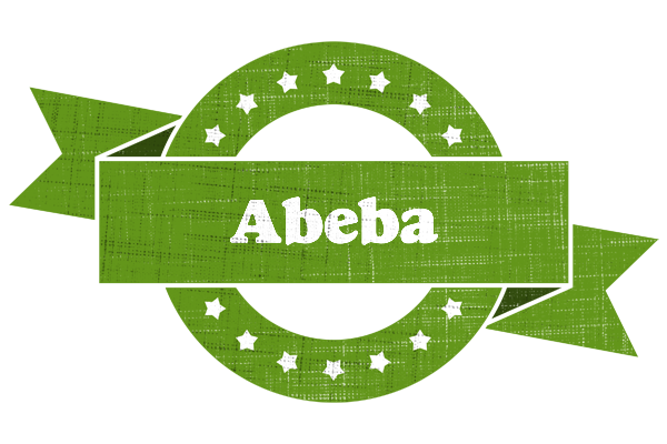 Abeba natural logo