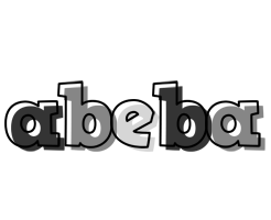 Abeba night logo