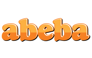 Abeba orange logo