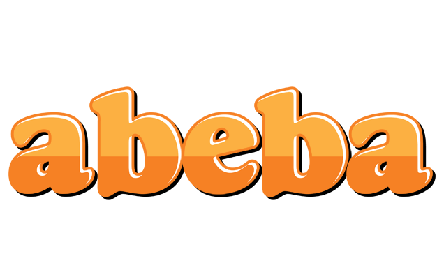 Abeba orange logo