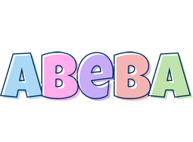 Abeba pastel logo