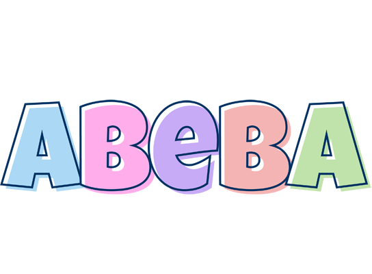 Abeba pastel logo