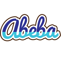 Abeba raining logo